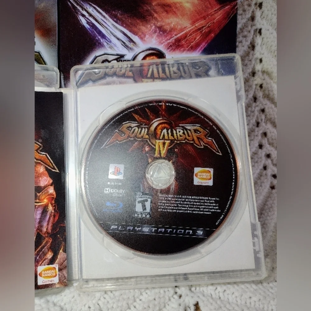 Soul Calibur IV Premium  Edition Playstation 3 Game PS3 (Bandai, 2008) Extras - Picture 7 of 13
